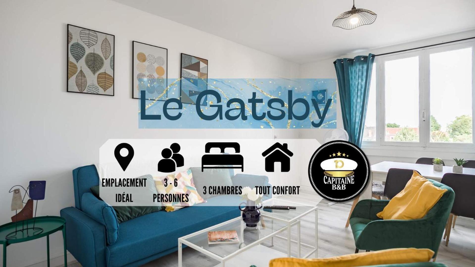 Le Gatsby - 3 Chambres - Centre-Ville 트루아 외부 사진